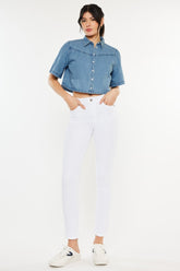 Kancan Women's High Rise Ankle Skinny Jeans - Flattering & Stylish Denim